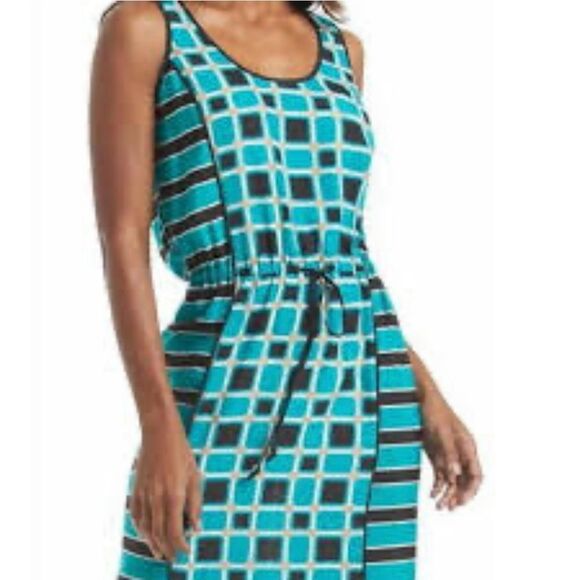 Michael Kors Island Blue Maxi Dress. - Picture 5 of 8